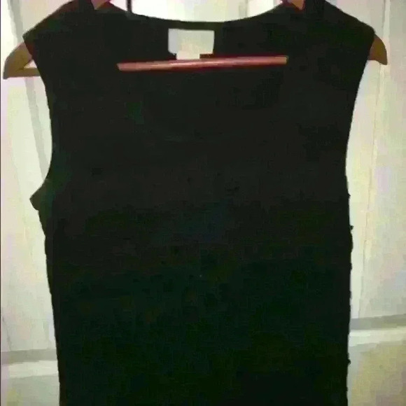 Black Debra DeRoo Tank Top - Picture 2 of 4